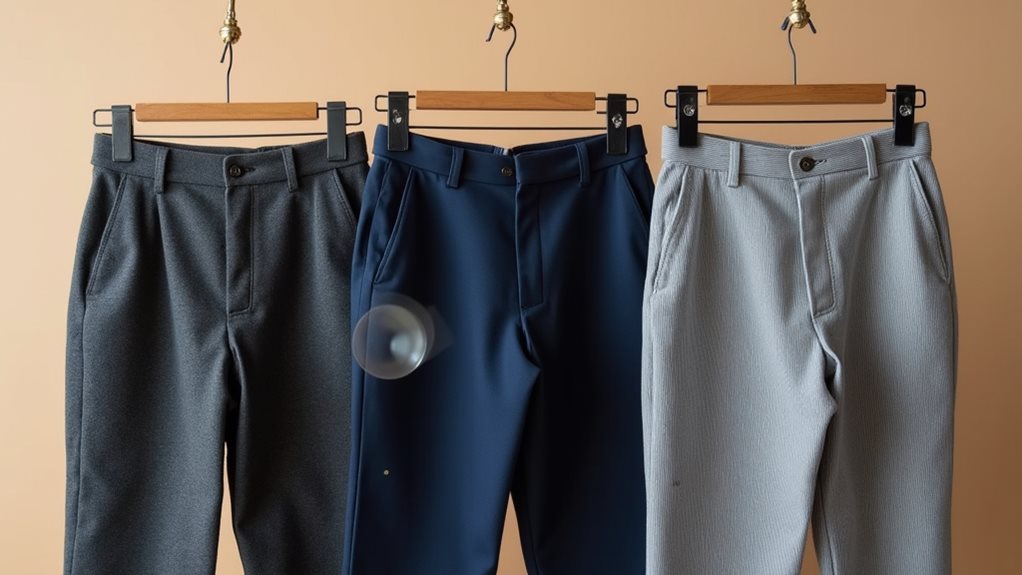 suit pants cleaning guidelines