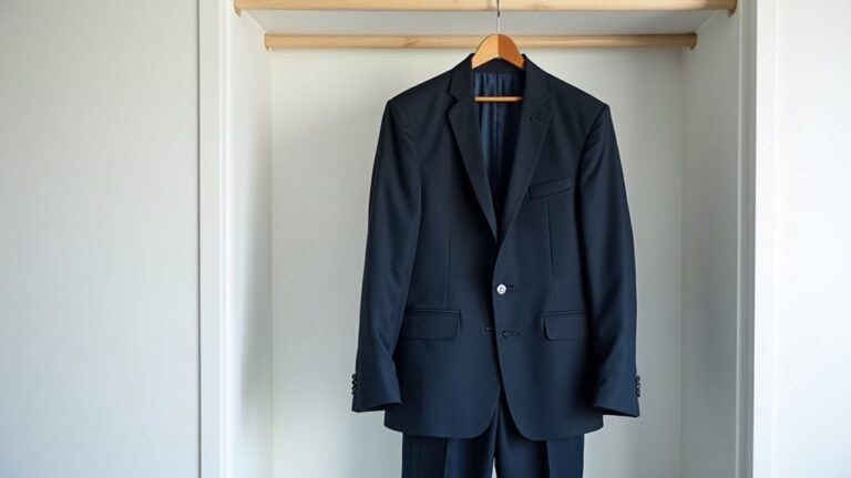 suit wear before cleaning