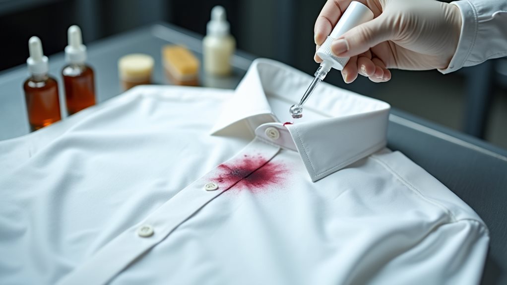 targeted stain treatment process