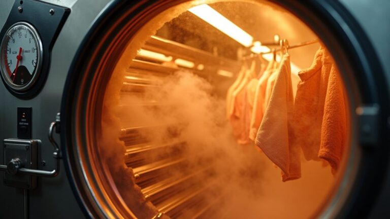 temperature of dry cleaning