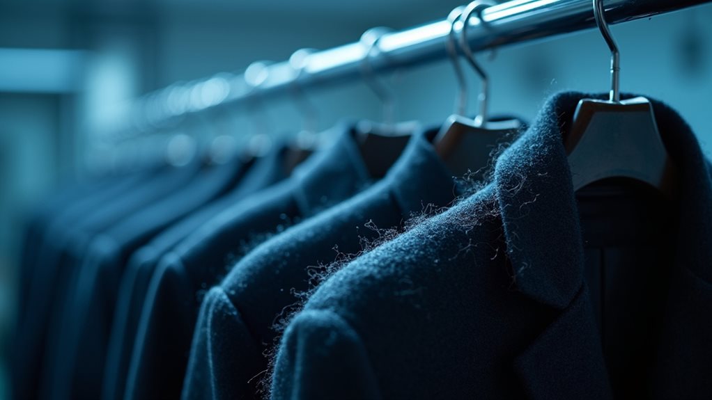 toxic residues persist on clothing