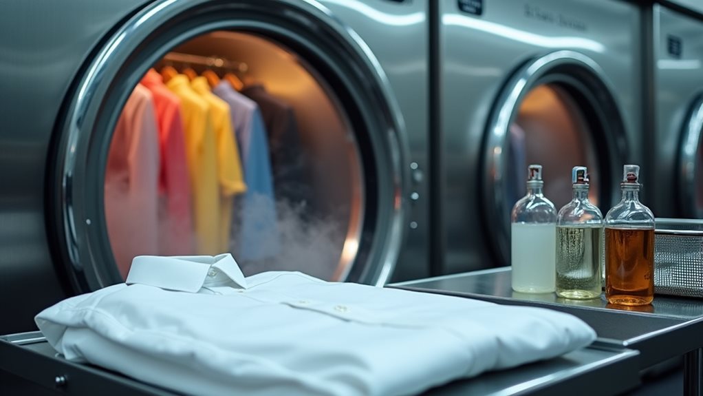 transforming garments through dry cleaning