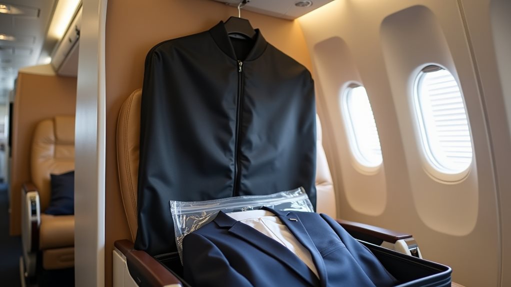 travel friendly garment bag essentials