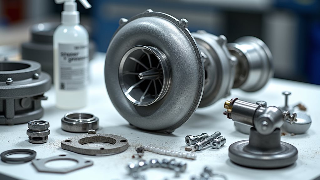 turbocharger cleaning procedures outlined