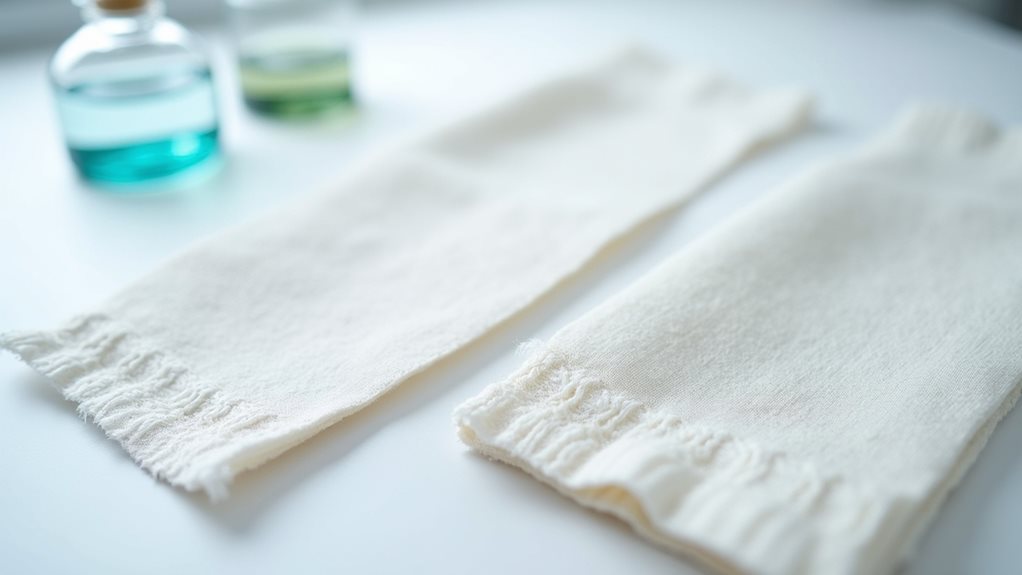washing alters fabric chemistry
