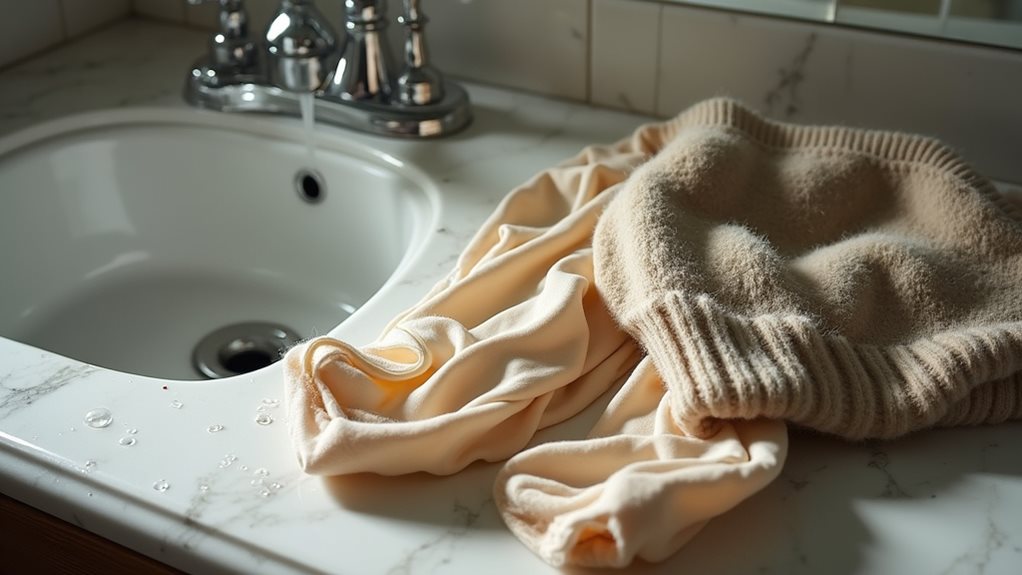 washing risks dry clean items