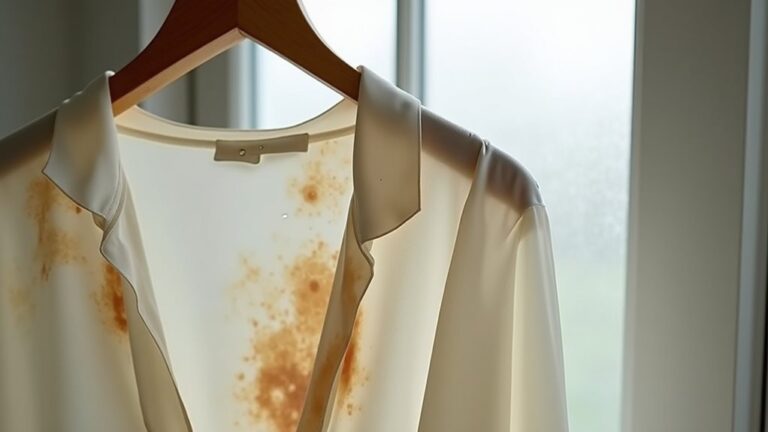 water damage to fabric