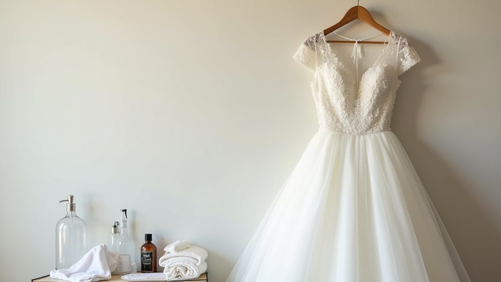 wedding dress dry cleaning cost