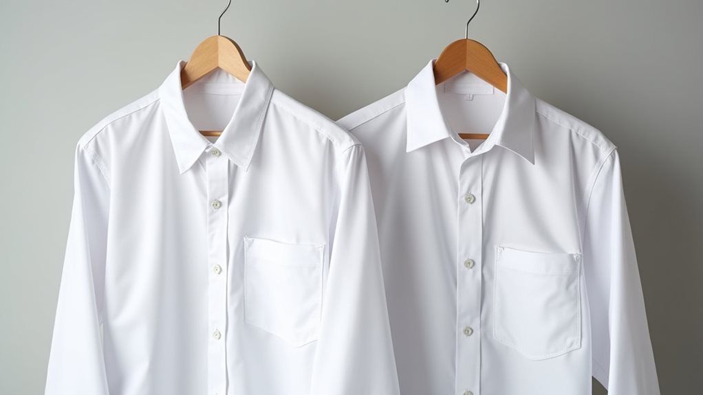white garments lose brightness