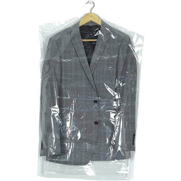 30-Pack Clear Garment Bags 35.4in Dust-Proof